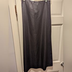 Morbid Threads Black Full-Lenght Skirt, Size Medium